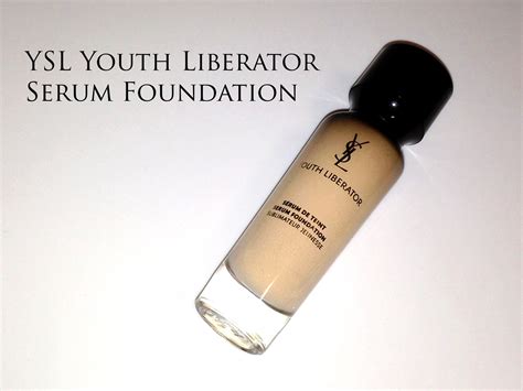 ysl forever youth liberator serum foundation review|youth liberator foundation review.